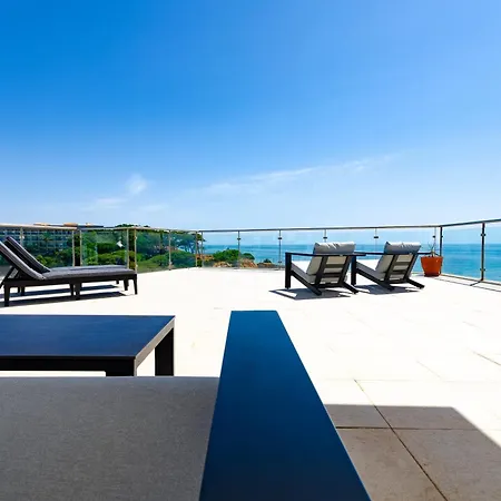 Penthouse Apartment, Superb Sea View 1 Bedroom, Verandas Do Mar At02 *