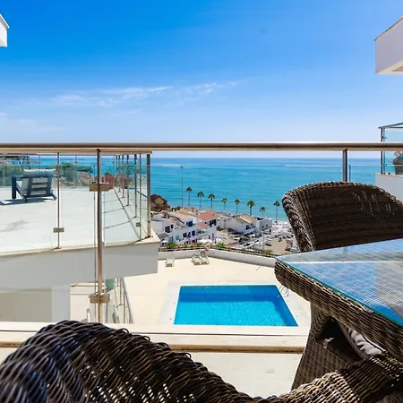 Penthouse Apartment, Superb Sea View 1 Bedroom, Verandas Do Mar At02 Appartement